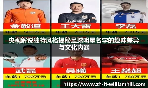 央视解说独特风格揭秘足球明星名字的趣味差异与文化内涵